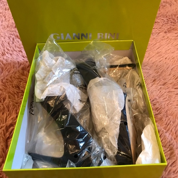 GIANNI BINI black suede heals - Picture 5 of 6